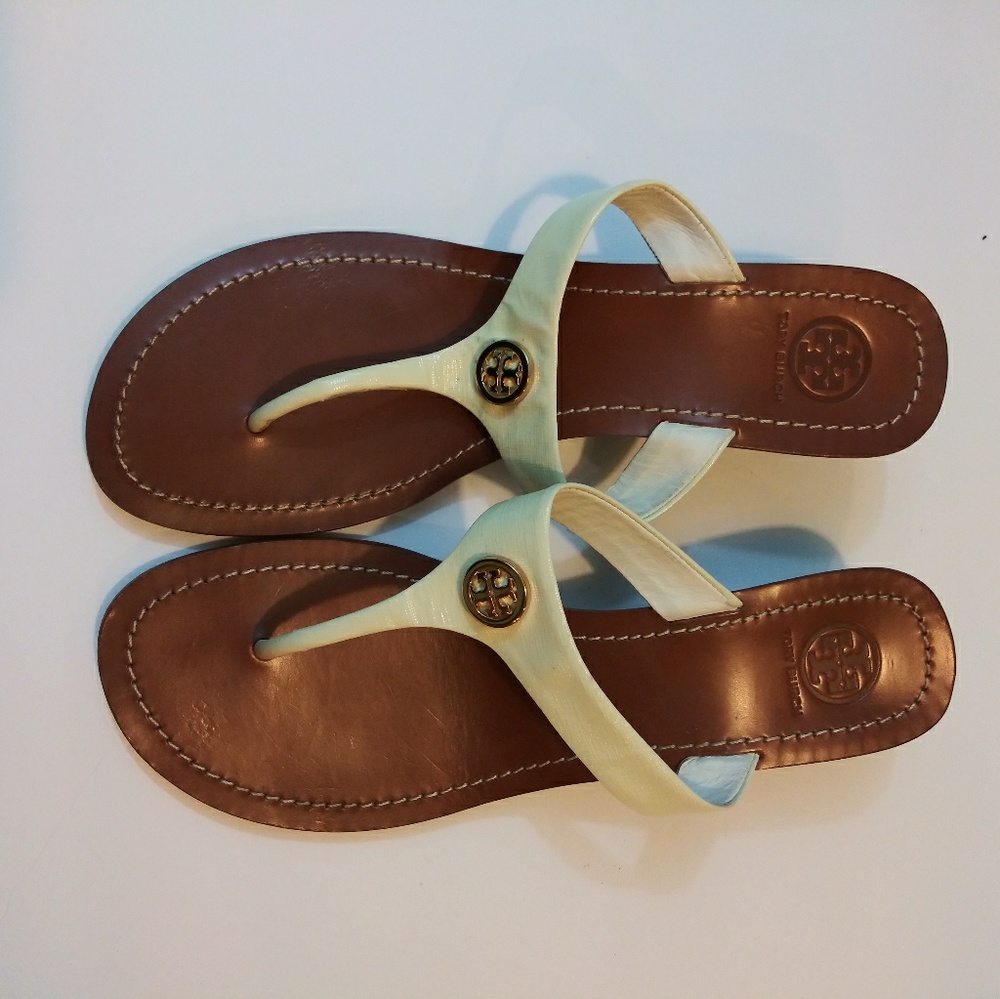 Tory Burch White Sandals 9